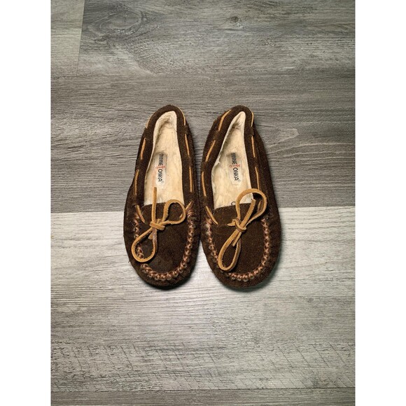 Bundle Janie and Jack and Minnetonka Suede Leather Loafers Shoes Boys Size 11 - Picture 6 of 8